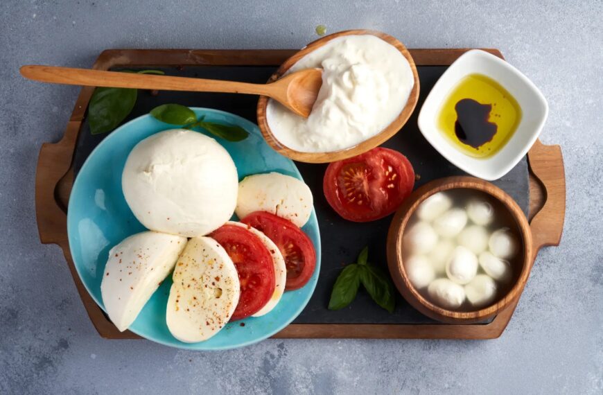 Mozzarella e burrata due stelle della cucina italiana